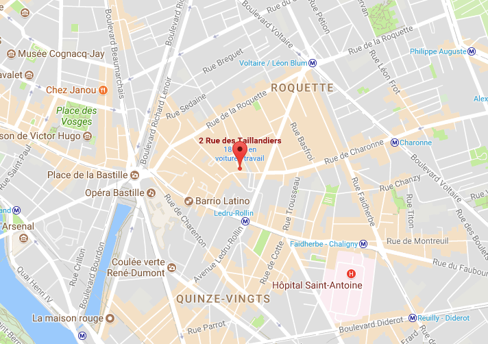 Map mobile : 26 rue Hélène-et-François Missoffe, Paris